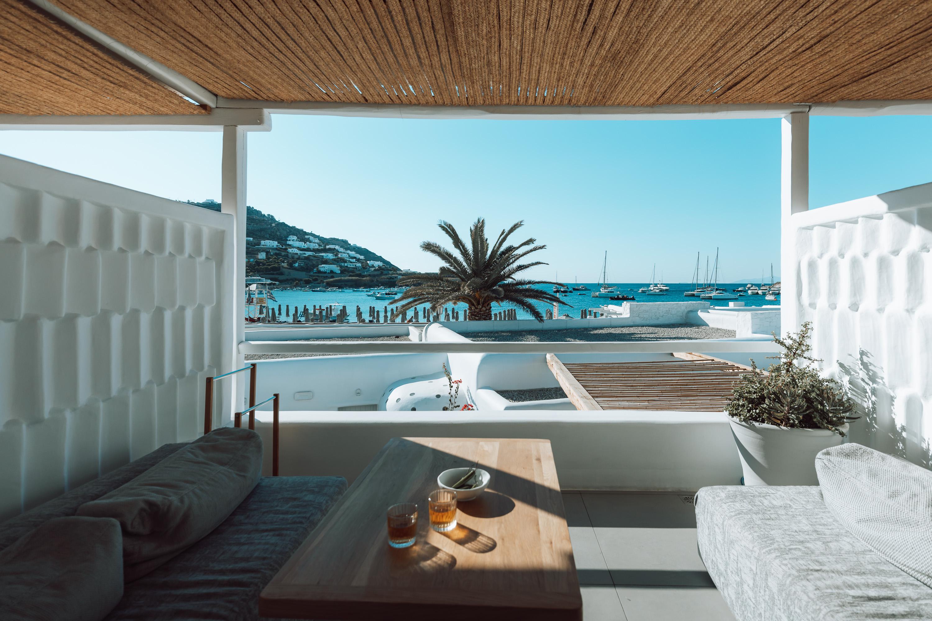 Mykonos Ammos Hotel - Small Luxury Hotels Of The World Ornos  Esterno foto The Mykonos Collection