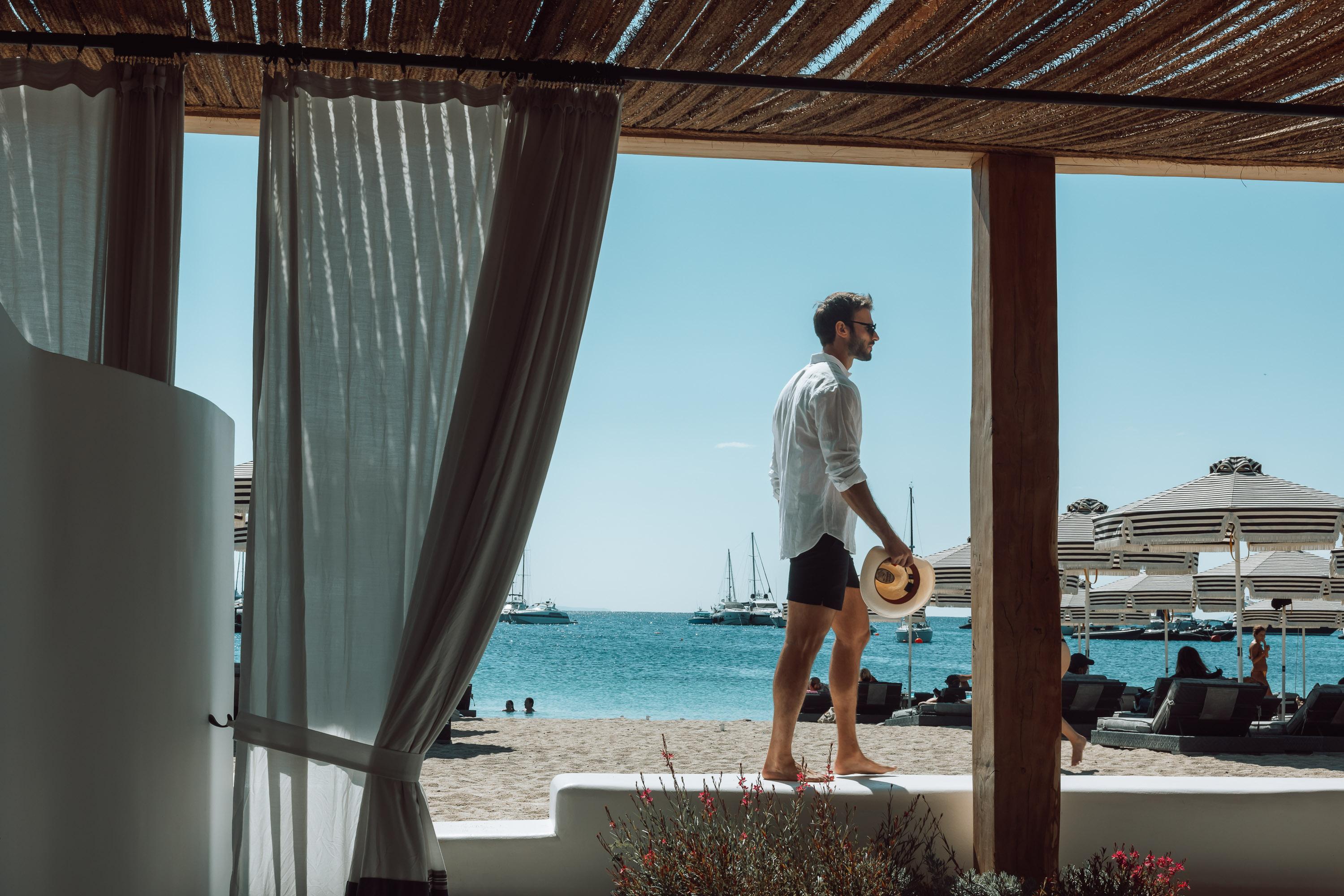 Mykonos Ammos Hotel - Small Luxury Hotels Of The World Ornos  Esterno foto The beach at the Mykonos Grand Resort