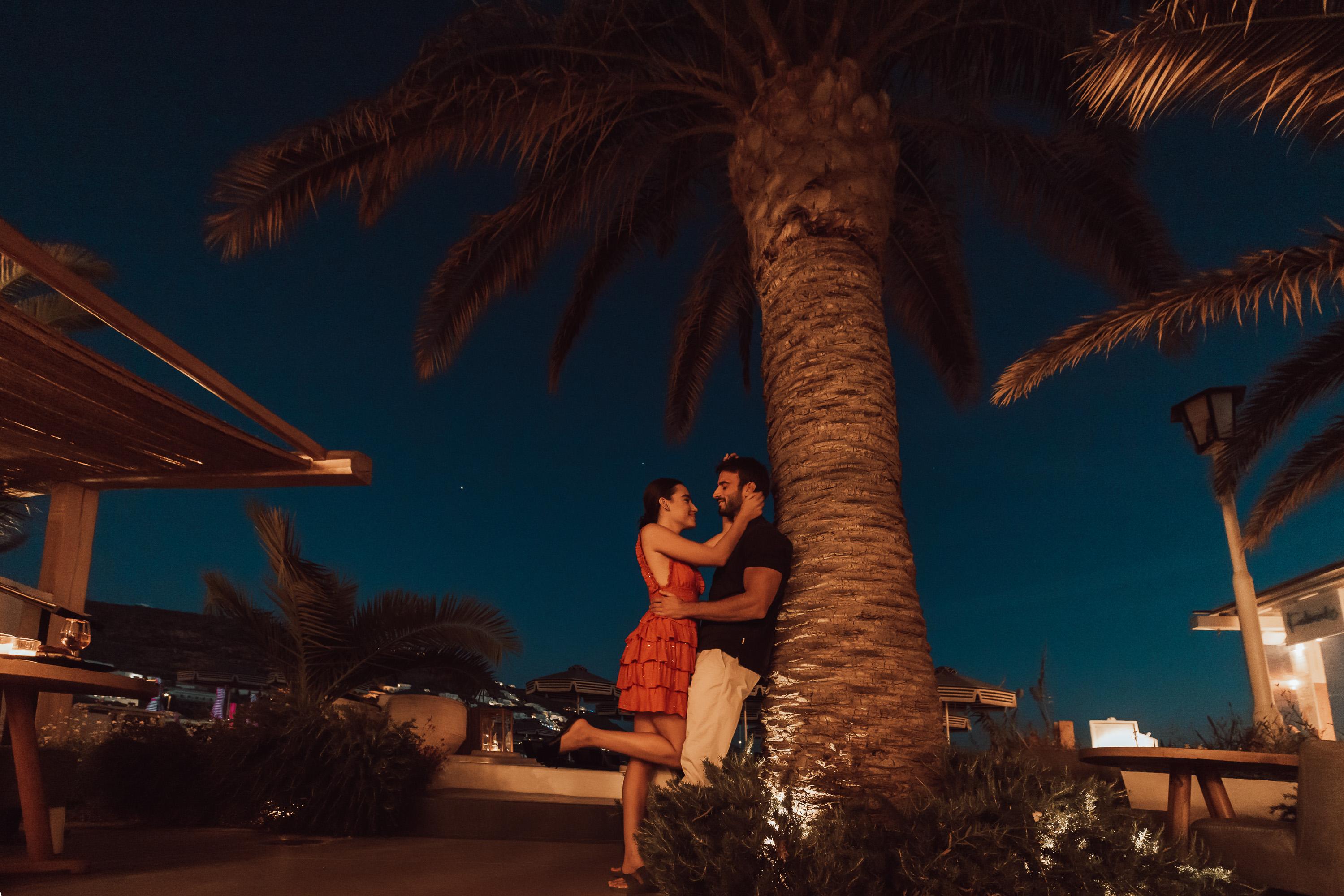 Mykonos Ammos Hotel - Small Luxury Hotels Of The World Ornos  Esterno foto A couple in Al-Qatif